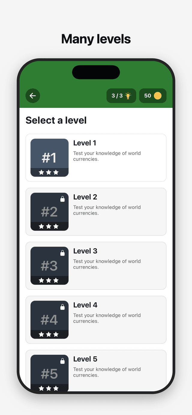 Currency Quiz Game screenshot 1