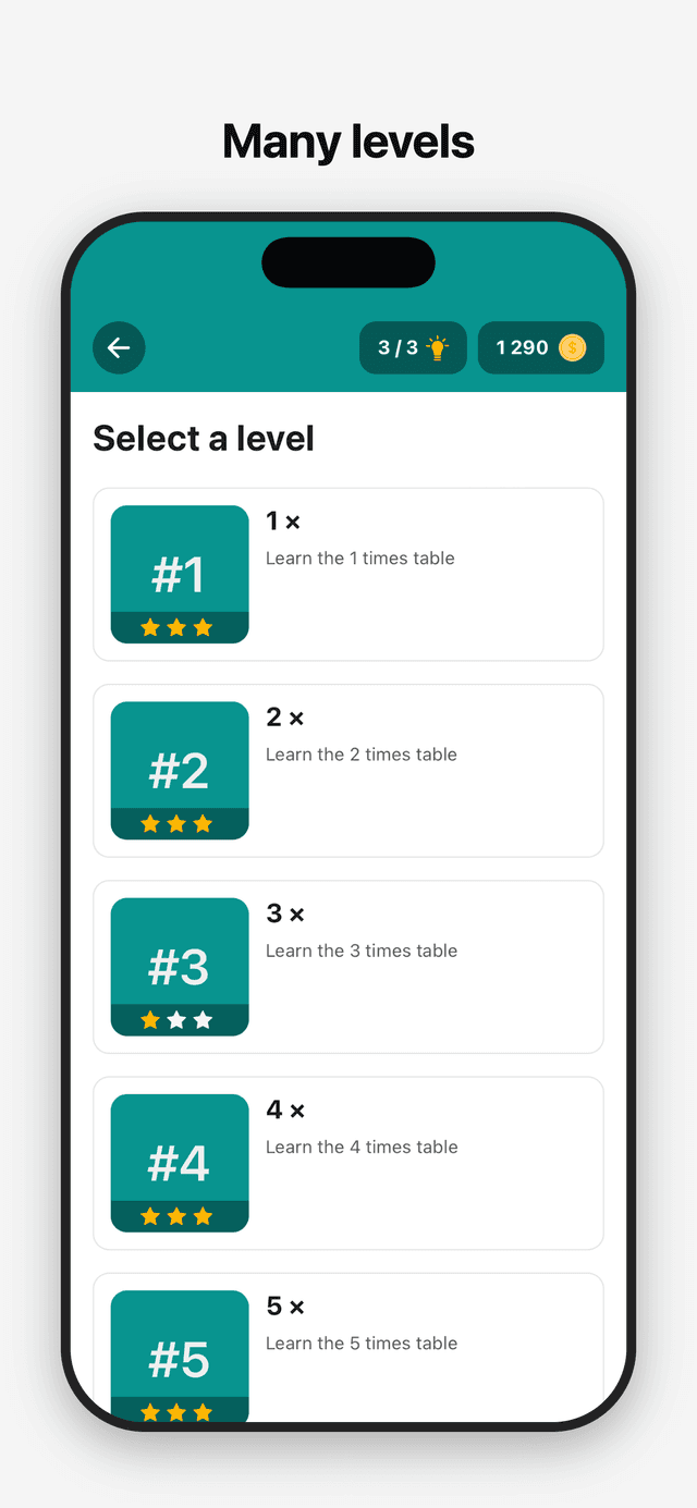 Times Table Quiz Game screenshot 1